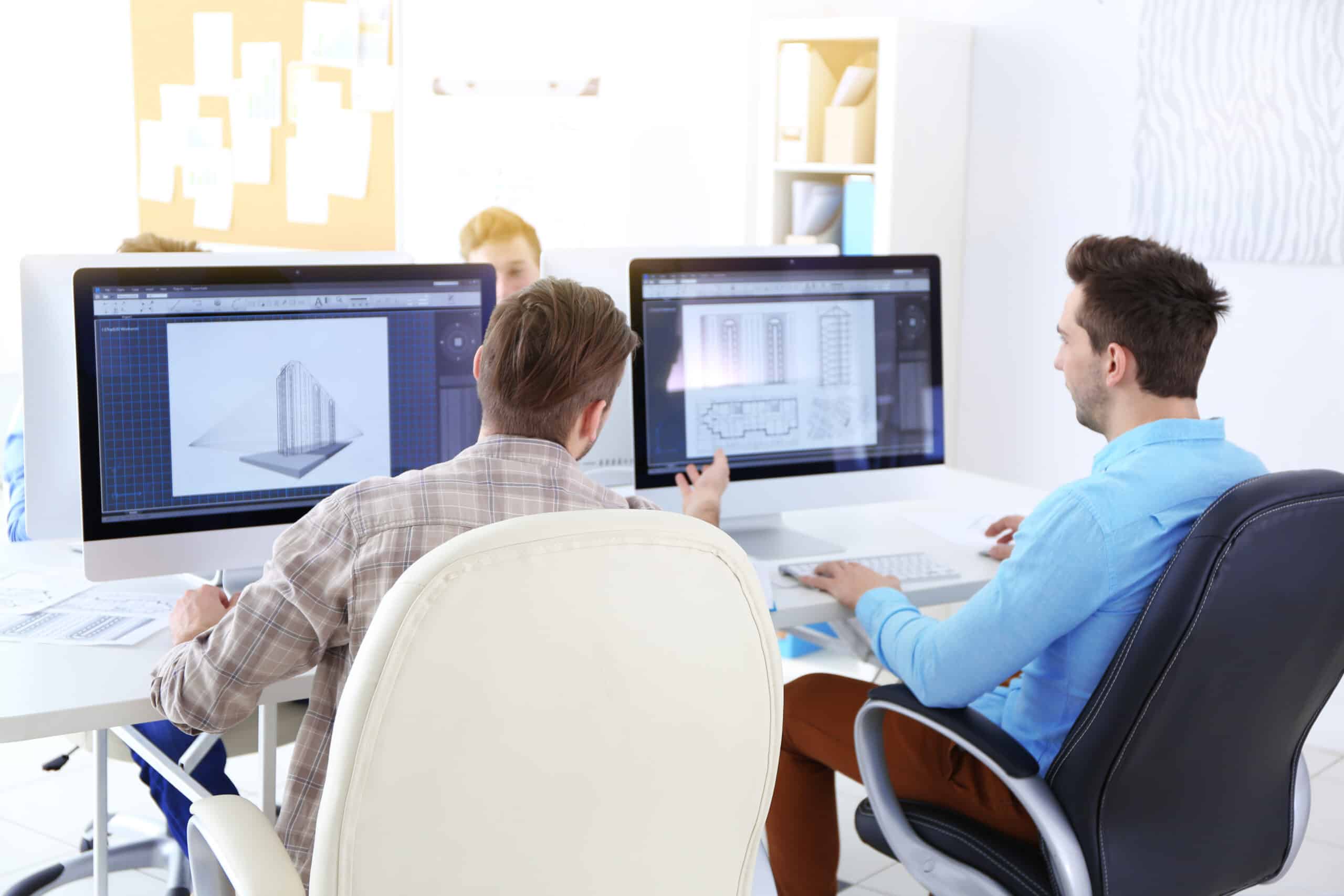 Stylish engineers office